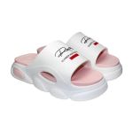 Papuci/slapi pentru femei, spuma EVA, alb si roz, marimea 39, Jose Amorales GartenVIP DiyLine