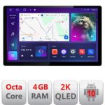 Navigatie Opel Grandland X Crossland X 2016-2020 Qled 2K Octa Core 4+64 LTE 4G DSP Wifi 5Ghz android auto carplay radio gps internet Kit-+EDT-E413-2K CarStore Technology