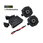 Pachet 2 subwoofere Phoenix Gold dedicate pentru BMW E/F/G, cu amplificator 1 canale de la BassCore si cablu de alimentare de 5 metri. CarStore Technology
