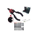 Set de scule de nituire KS Tools 3 în 1, 15 bucăți KS TOOLS HardWork ToolsRange