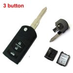 Carcasa Cheie Briceag Mazda 3 butoane AutoProtect KeyCars