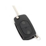 CARCASA CHEIE BRICEAG AUDI 2 BUTOANE SUPORT BATERIE CR2032 AutoProtect KeyCars