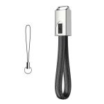 Cablu breloc pentru incarcare MicroUsb Negru AutoProtect KeyCars