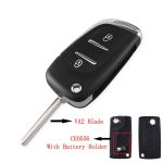 Carcasa Cheie Briceag Citroen 2 Butoane Model Nou AutoProtect KeyCars