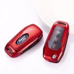 Husa Cheie Auto FORD TPU+PC Rosie Cheie Briceag (Ford Ranger) AutoProtect KeyCars
