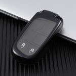 Husa Cheie Auto Jeep Smartkey NEAGRA , Fiat Smartkey, Chrysler, Dodge TPU AutoProtect KeyCars