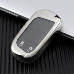 Husa Cheie Auto Jeep Smartkey SILVER, Fiat Smartkey, Chrysler, Dodge TPU AutoProtect KeyCars