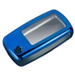 Husa Cheie Auto VW TPU+PC Albastra Cheie Briceag AutoProtect KeyCars