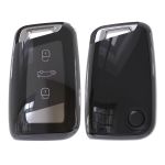 Husa Cheie Auto VW TPU+PC Neagra Cheie SmartKey VW PASSAT B8 AutoProtect KeyCars