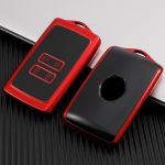 Husa Cheie Renault Megane, Kadjar, Captur, Clio Smartkey 4 Butoane TPU Rosie AutoProtect KeyCars