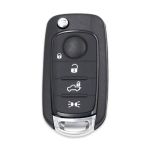 Cheie Briceag Fiat Tipo, 4 Butoane, 434 MHz, Megamos AES 88 AutoProtect KeyCars