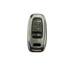 Husa Cheie Audi A6 4G, 3 Butoane, Smartkey, Gri Carbon, Tpu AutoProtect KeyCars