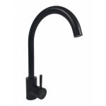 Baterie bucatarie MIXXUS SUS-011-2 BLACK din otel inoxidabil, Monocomanda, Racorduri incluse Innovative ReliableTools