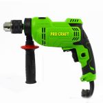 Masina de gaurit cu percutie Procraft PS1100, 810 W. 3000rpm, mandrina 13mm Innovative ReliableTools