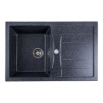Chiuveta de bucătărie Elefant Premium Troya 7850 , Grafit 776x496 mm Innovative ReliableTools