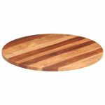 Blat de masă rotund, 80 cm, 25-27 mm, lemn masiv acacia GartenMobel Dekor
