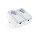 Kit adaptor powerline T 600 Mbps 300 m priza AC TP-Link TL-PA4010PKI SafetyGuard Surveillance
