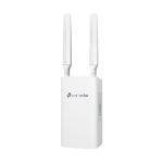 Router exterior 4G+, Wi-Fi 6, AX3000, Nano SIM, 3 x RJ45 Gigabit, PoE In/Out, IP55 - TP-Link Omada ER703WP-4G-Outdoor SafetyGuard Surveillance
