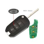 Cheie Briceag Peugeot 308, 3008, 3 Butoane, 433 Mhz, HITAG 4A Aes AutoProtect KeyCars