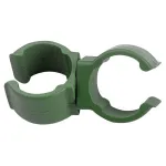 Conector plastic, pivotant, pentru araci de 11 mm, set 10 buc, verde GartenVIP DiyLine
