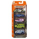 MATCHBOX SET 5 MASINUTE METALICE MBX CITY DRIVERS V SCARA 1 LA 64 SuperHeroes ToysZone