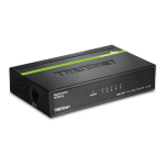Switch GREENnet 5 porturi Gigabit - TRENDnet TEG-S50G SafetyGuard Surveillance