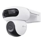 Camera IP, Wi-Fi, Dual-Lens Pan&amp;Tilt 4MP, Audio bidirectional, Alarma, IR 30M, Color 24/7 - EZVIZ CS-H90(2x4MP) SafetyGuard Surveillance