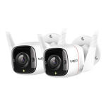 Pachet 2 Camere IP Wi-Fi, 2K, Audio bidirectional, IR 30m, Alarma audio - TP-Link Tapo TapoC310P2 SafetyGuard Surveillance