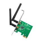 Placa de retea Wi-Fi 4, 2.4 Ghz, 300Mbps, 2dBi, PCI Express - TP-LINK TL-WN881ND SafetyGuard Surveillance
