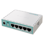 Router hEX, 5 porturi Gigabit, USB, PoE IN - MikroTik E50UG SafetyGuard Surveillance