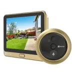 Vizor electronic smart, Wi-Fi, FullHD, monitor 4.3 inch, sonerie, acumulator 4600mAh, Auriu - EZVIZ CS-DP2C-Golden SafetyGuard Surveillance