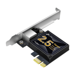 Placa de retea PCIe 2.5Gbps, 1 x RJ45 - TP-Link TX201 SafetyGuard Surveillance