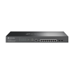 Switch 8 porturi PoE RJ45 2.5G, 2 x SFP+ 10G, L2 Management, 1U - TP-Link Omada SG3210XHP-M2 SafetyGuard Surveillance
