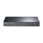 Switch 8 x RJ45 10/100 Mbps PoE, 2 x RJ45 1G, 1 x SFP 1G, Buget PoE 124W, Unmanaged - TP-Link TL-SL1311MP SafetyGuard Surveillance