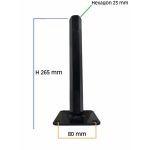 Manicot roata motocultor baza patrata (h 265mm - Hexagon 23mm) Innovative ReliableTools