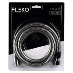 Furtun de dus flexibil din otel inoxidabil, Lungime 175cm FLEKO RG-03-A Innovative ReliableTools