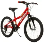Bicicleta Copii DHS Turbo - 20 Inch, Rosu Ultimate FactoryBikes