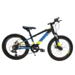 Bicicleta Copii Devron Alaska - 20 Inch, Negru-Albastru Ultimate FactoryBikes