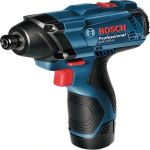 Bosch GDR 120-LI Masina de insurubat cu impact cu acumulator + 2 x Acumulatori Li-ion 1.5Ah + Incarcator AL 1215 CV + Valiza profesionala ProAdvanced PowerfulTools