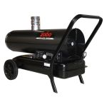 Zobo ZB-H170 Tun de aer cald, ardere indirecta, 50kW, 230V, 23mc ProAdvanced PowerfulTools