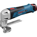 Bosch GSC 12V-13 Foarfeca tabla, otel 1.3mm, Al 2mm + 2xAcumulatori GBA 12V, 2.0Ah + Incarcator rapid GAL 1230CV + L-Boxx 102 ProAdvanced PowerfulTools