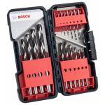 Bosch Set 18 burghie spirale HSS PointTeQ ToughBox, D1-10mm ProAdvanced PowerfulTools