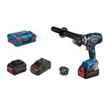 Bosch GSB 18V-150 C Masina de gaurit cu percutie brushless 150Nm + 2 acumulatori Li-Ion 18V +  incarcator 8 Ah + L-Boxx ProAdvanced PowerfulTools