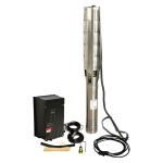 Progarden Pachet Aqua SOLAR 4053 pompa submersibila, 3", solar, 3000W/300V, MPPT, 660L/min, 45m, multietajata apa curata + 14 x SP460M-72H Panou fotovoltaic ProAdvanced PowerfulTools