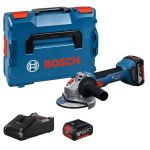 Bosch GWS 18V-8 Polizor unghiular 18V + 2 acumulatori 5Ah + incarcator ProAdvanced PowerfulTools