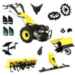 ProGARDEN Pachet Campo U16E Motocultor 14CP + BC120M Bara cosire + 3xPlug + FT90 Freza tractata + 2xRoti metalice RM47 + 2xCuple + 4L Ulei ProAdvanced PowerfulTools