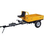 ProGARDEN Campo RM500CT remorca 500kg minitractor, 1 osie, prindere cupla, roti profil rutier 5.00-12, RIM 3.00B ProAdvanced PowerfulTools