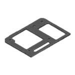 Adaos yala, 3 mm, negru - ELECTRA ADS.13B.YEM SafetyGuard Surveillance