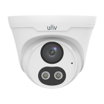 Dual Light - Camera IP 4MP, lentila 2.8mm, ColorHunter, PoE, IR 30m, Lumina Alba 30m, microfon, difuzor - UNV IPC3614LE-ADF28KC-DL SafetyGuard Surveillance
