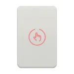 Buton de iesire Touch, plastic alb, montaj aparent, 12-24 Vcc, NO-NC-COM, LED, 86 x 55 mm CSB-86-P1 SafetyGuard Surveillance